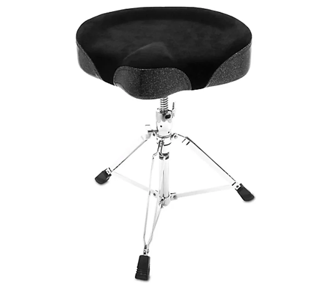 Ahead 17" SADDLE BLACK CLOTH TOP/BLACK SPARKLE SIDES, EMBROIDERED LOGO