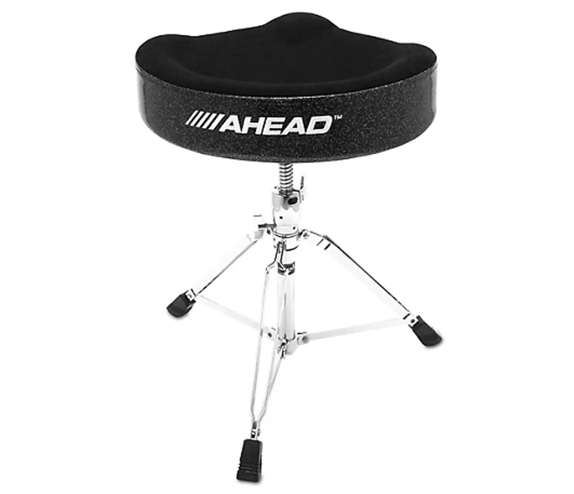 Ahead 17" SADDLE BLACK CLOTH TOP/BLACK SPARKLE SIDES, EMBROIDERED LOGO - Image 2