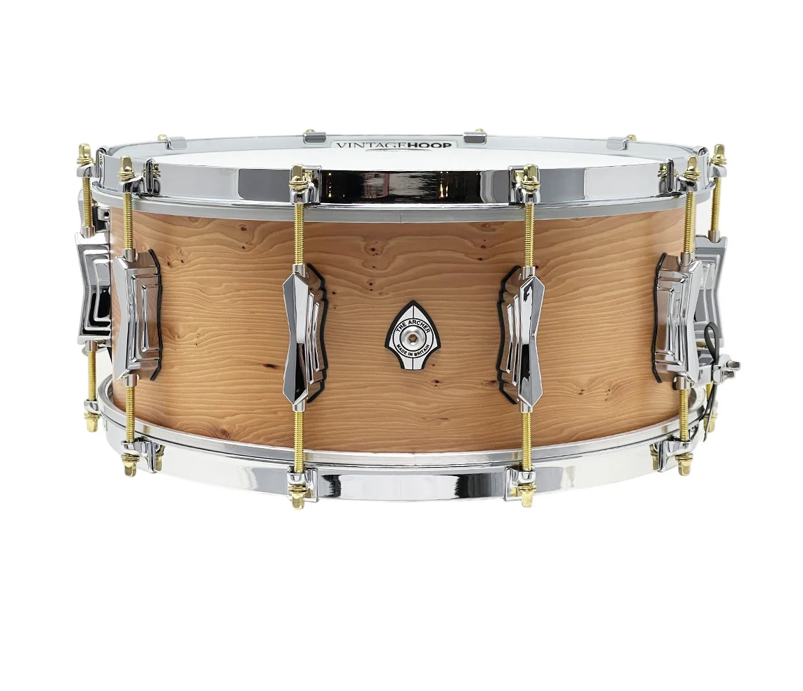 British Drum Co. 'The Archer' 14" x 6" Snare Drum - Image 3