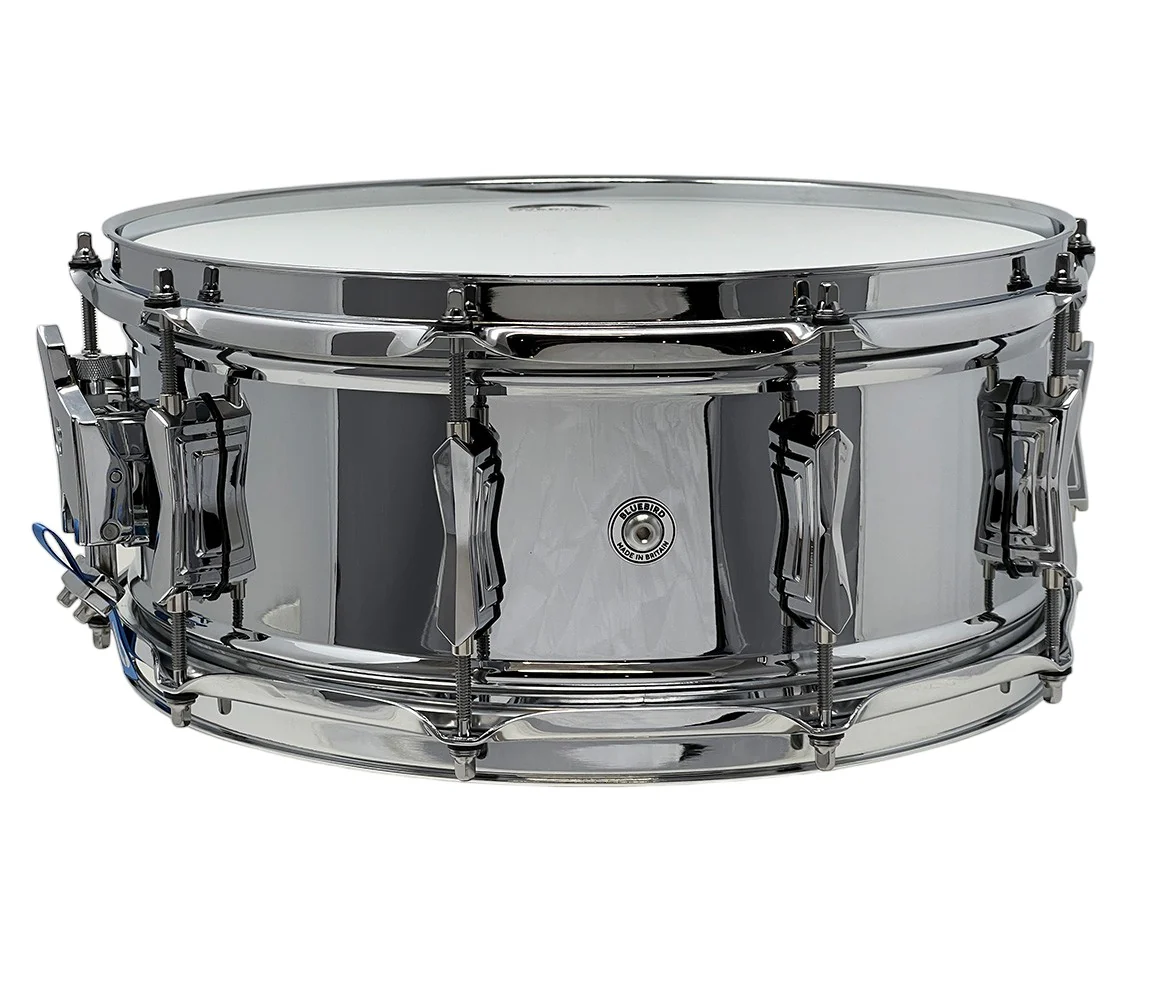 British Drum Co. 'The Bluebird' 14" x 6" Snare Drum - Image 3