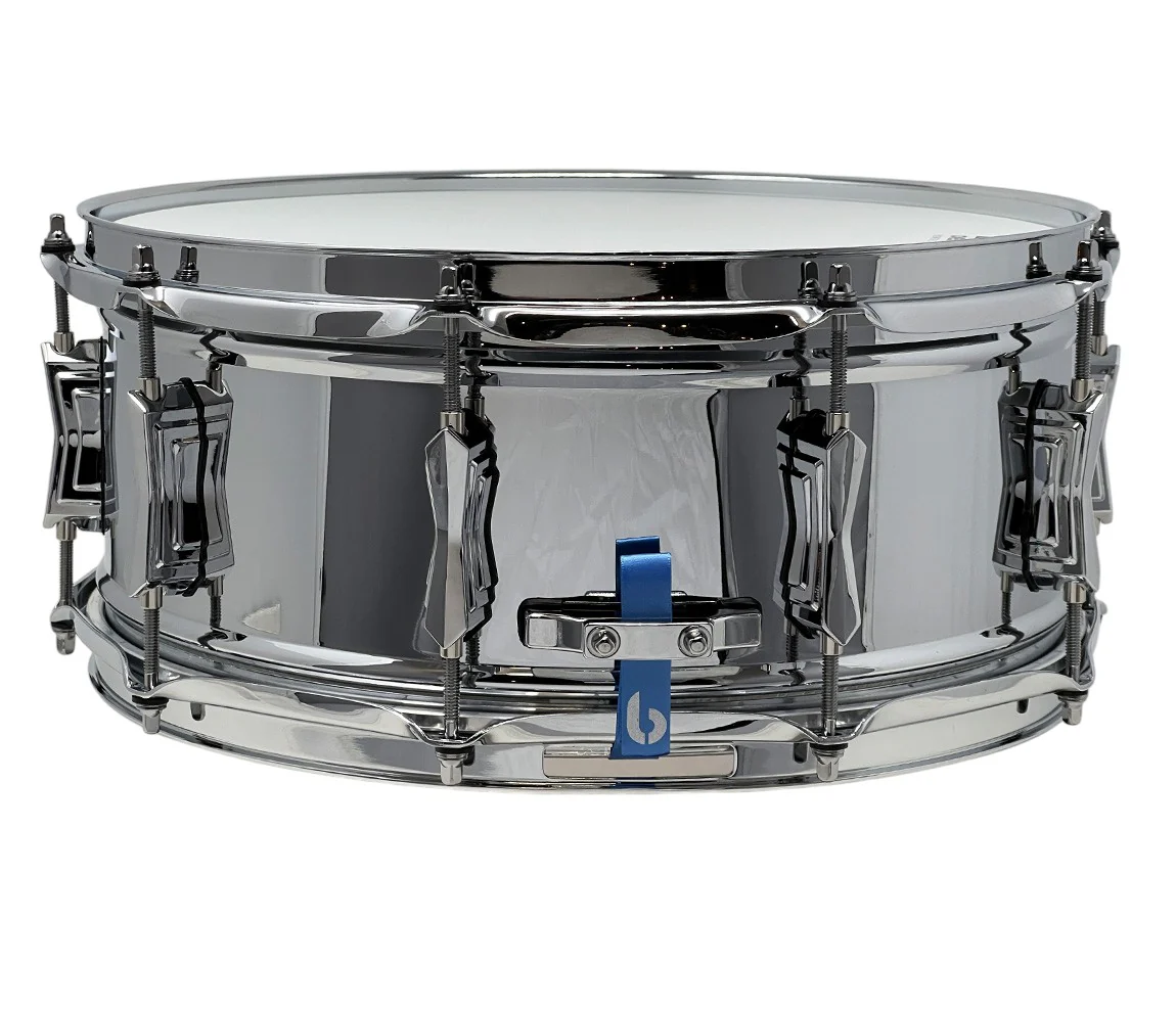 British Drum Co. 'The Bluebird' 14" x 6" Snare Drum - Image 4