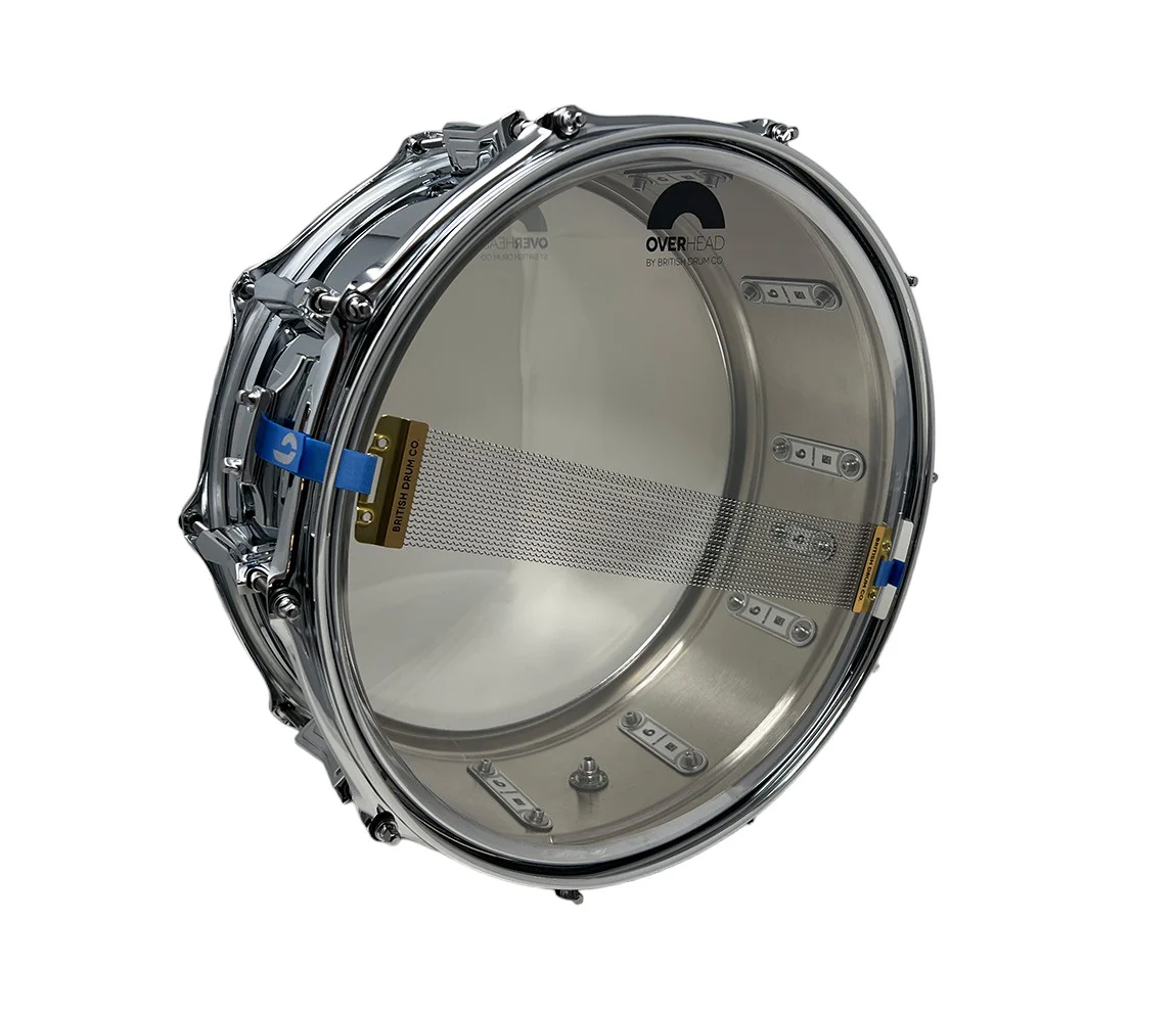 British Drum Co. 'The Bluebird' 14" x 6" Snare Drum - Image 9