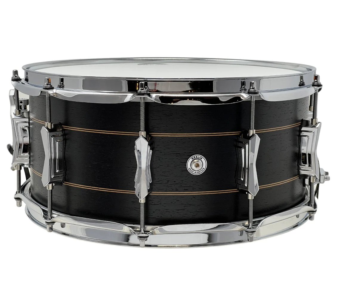 British Drum Co. 'The Merlin' 14" x 6.5" Snare Drum - Image 3