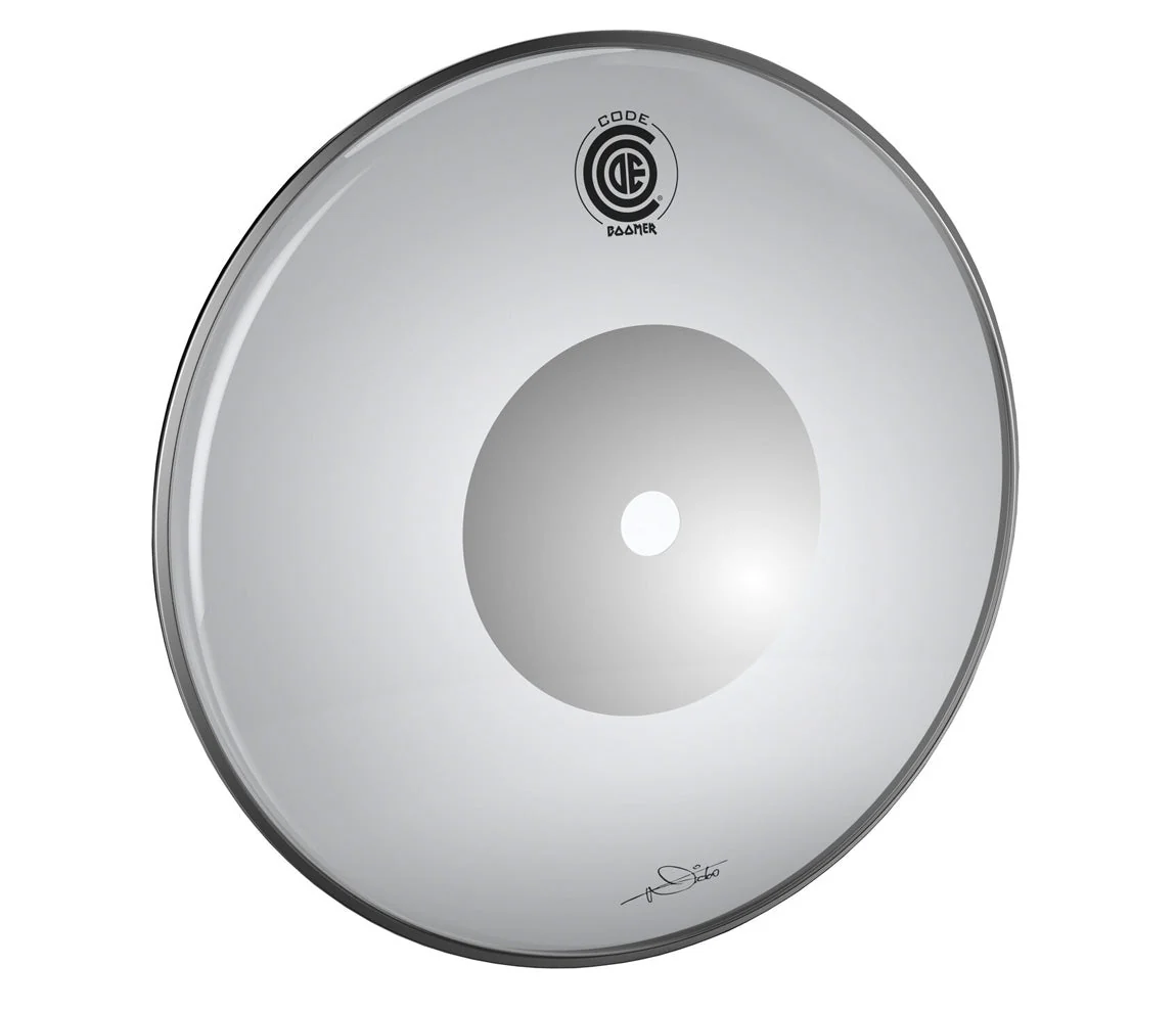 CODE 14" Boomer Tom Hd Clear/Silver