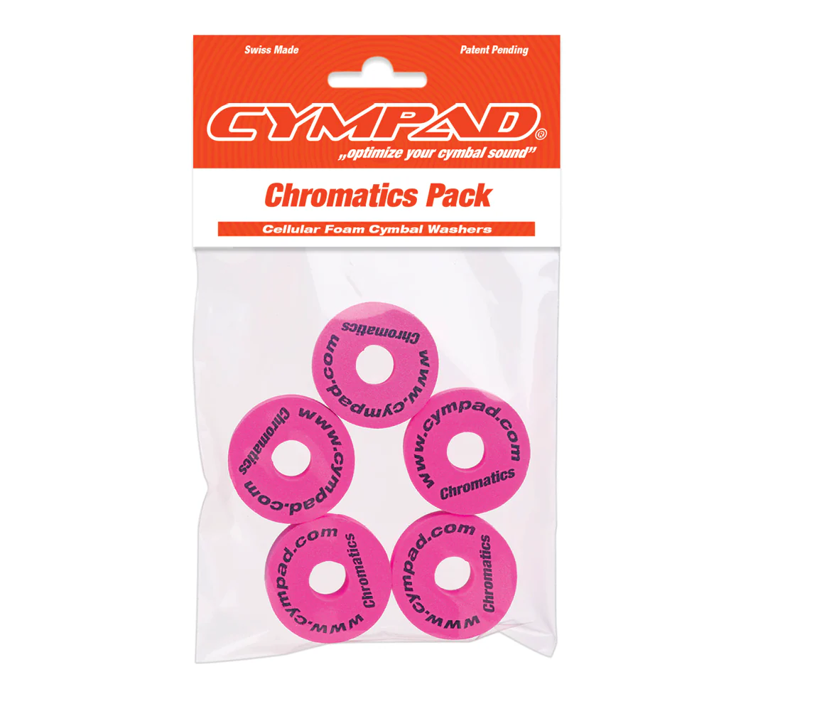 Cympad Chromatics 40/15mm Cymbal Pad in Pink - Set of 5 - Image 2