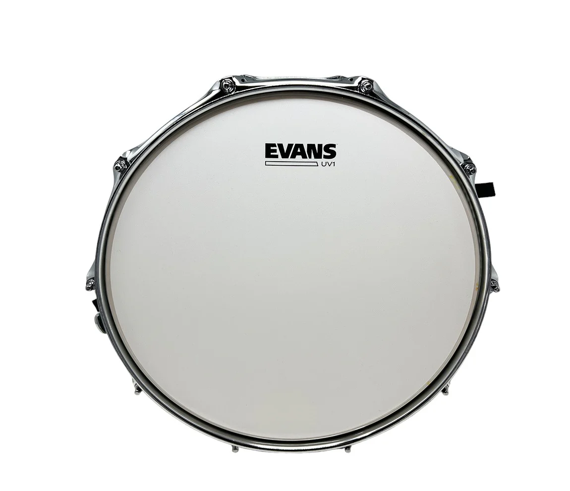 ZackGrooves Signed Dixon Artisan 14" x 6.5" Ash Snare Drum in Enchanted Electric Blue Burst - Image 9