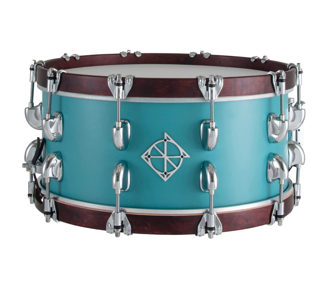 Dixon Cornerstone 14" x 6.5" Quetzal Blue Snare Drum