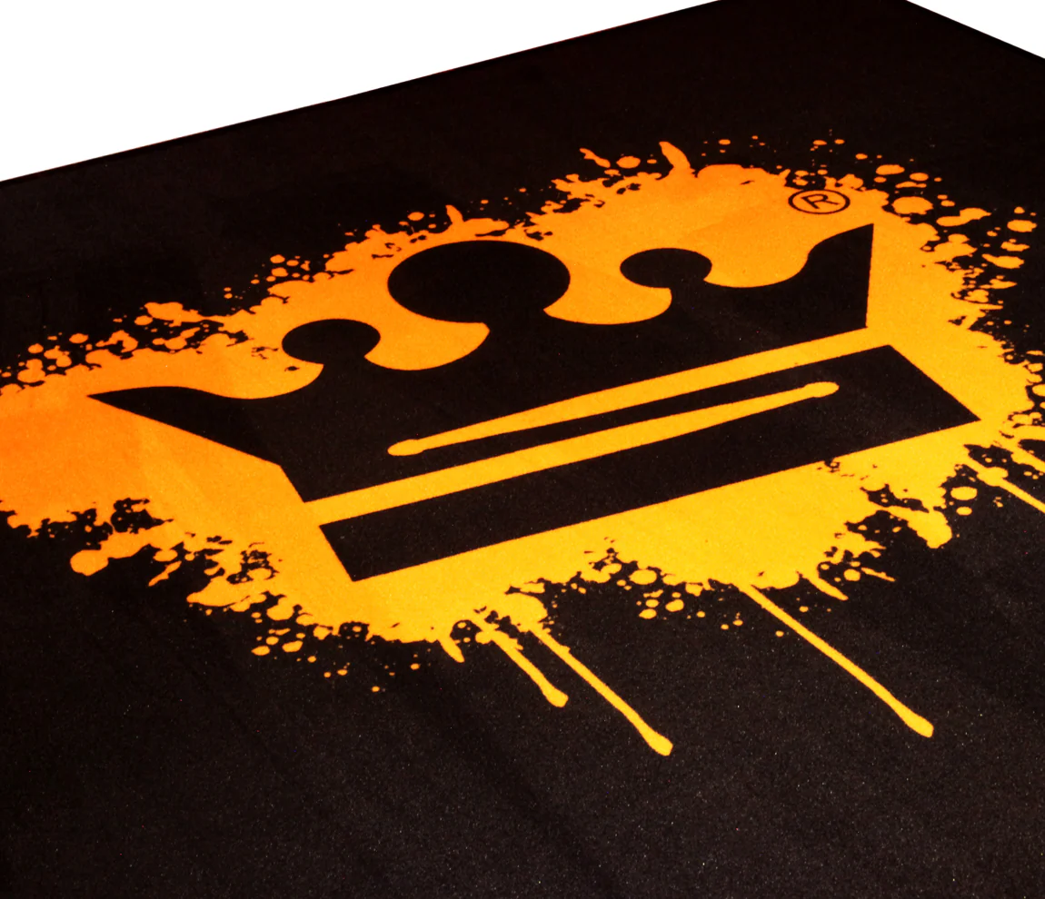 Drumshop 'The Crown' Deluxe Rubber Backed Drum Mat 160cm x 190cm - Image 6