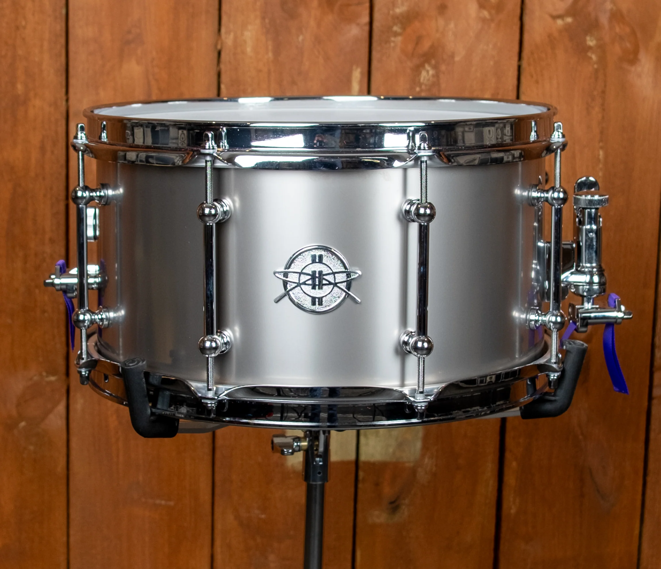 Dunnett Classic Titanium 13" x 7" Snare Drum - Raw Finish - Image 5