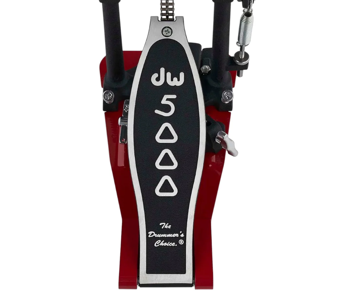 DW 5000 Series Accelerator Heelless Double Bass Drum Pedal w/ Bag - Image 2
