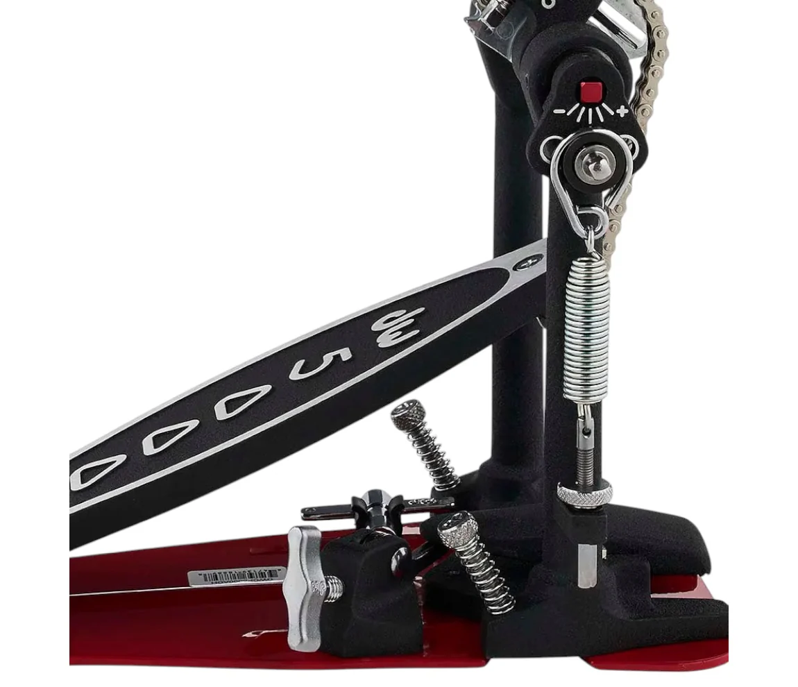 DW 5000 Series Accelerator Heelless Double Bass Drum Pedal w/ Bag - Image 3