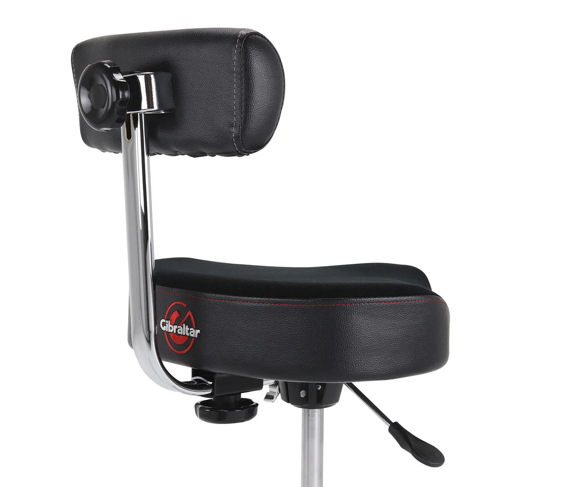 Gibraltar 9000 Series Moto Seat Hydraulic Throne w/ Backrest - Image 2