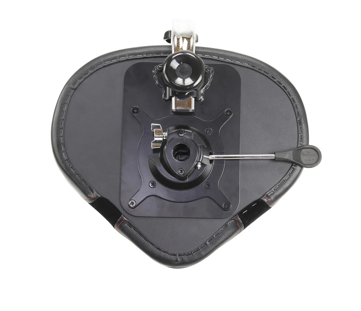 Gibraltar 9000 Series Moto Seat Hydraulic Throne w/ Backrest - Image 4