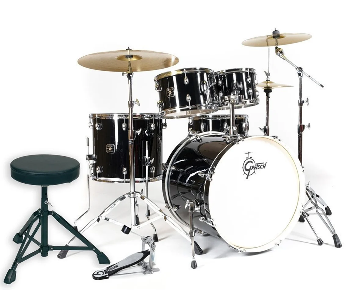 Gretsch Energy 20" 5-Piece Drum Kit (inc. Hardware & 3 Cymbals) - Image 2