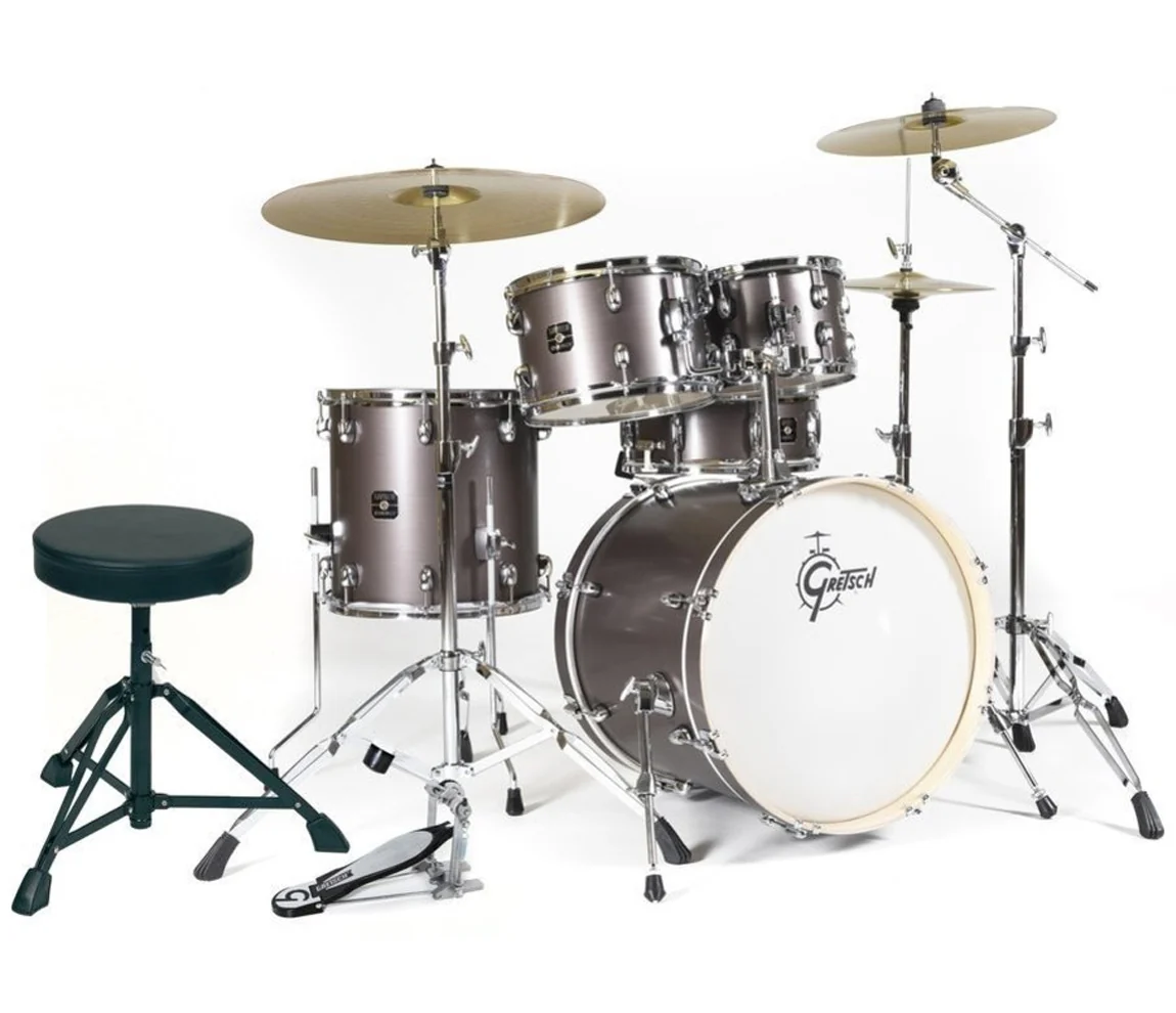 Gretsch Energy 20" 5-Piece Drum Kit (inc. Hardware & 3 Cymbals) - Image 3