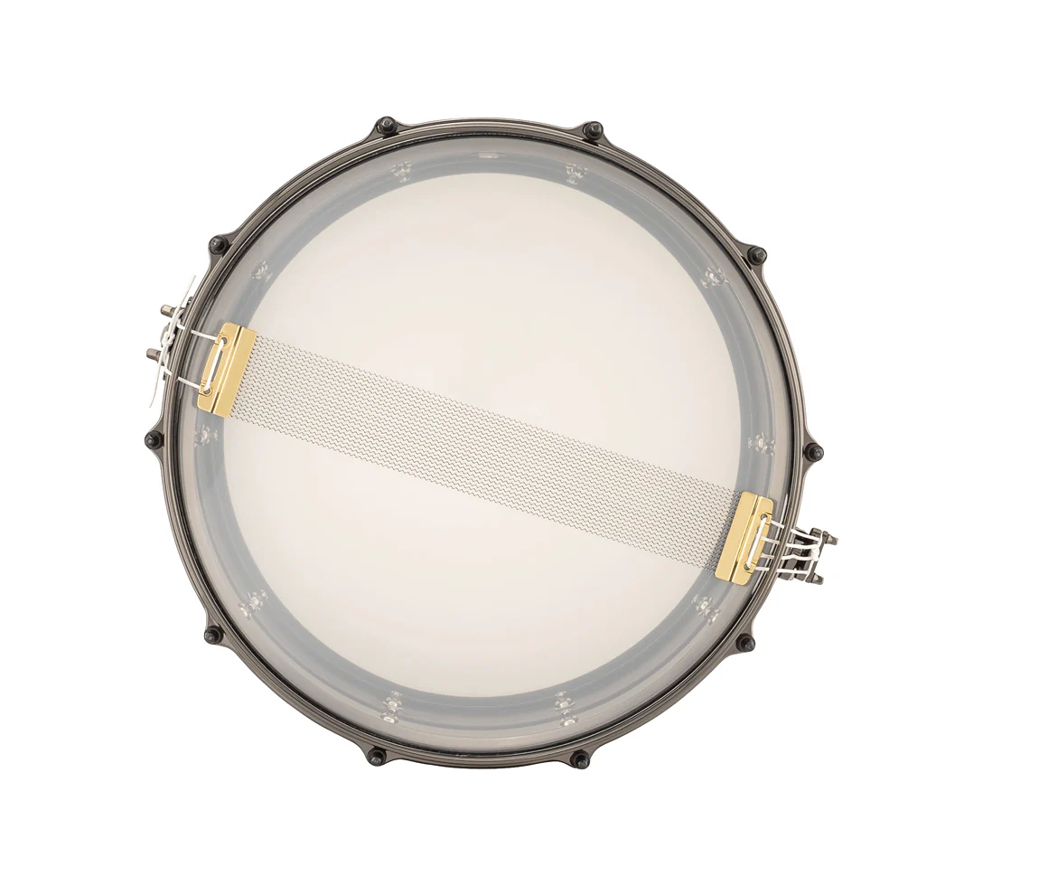 Ludwig Universal 14" x 5.5" Snare Drum in Nickel over Brass - Image 4