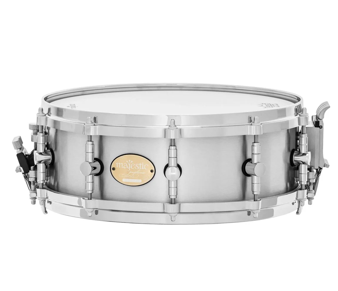 Majestic Prophonic 14" x 5" Aluminium Concert Snare Drum - Image 2