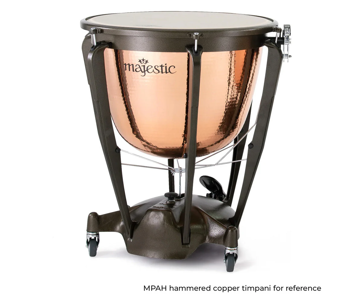 Majestic Symphonic 29" Hammered Copper Deep Cambered Timpani