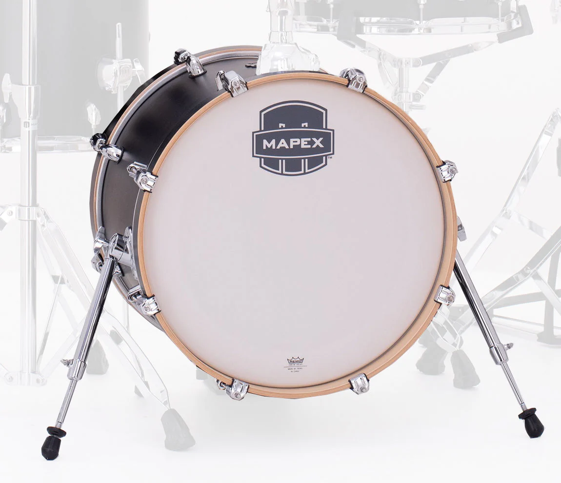 Mapex Mars Maple 18" x 14" Bass Drum In Matte Black