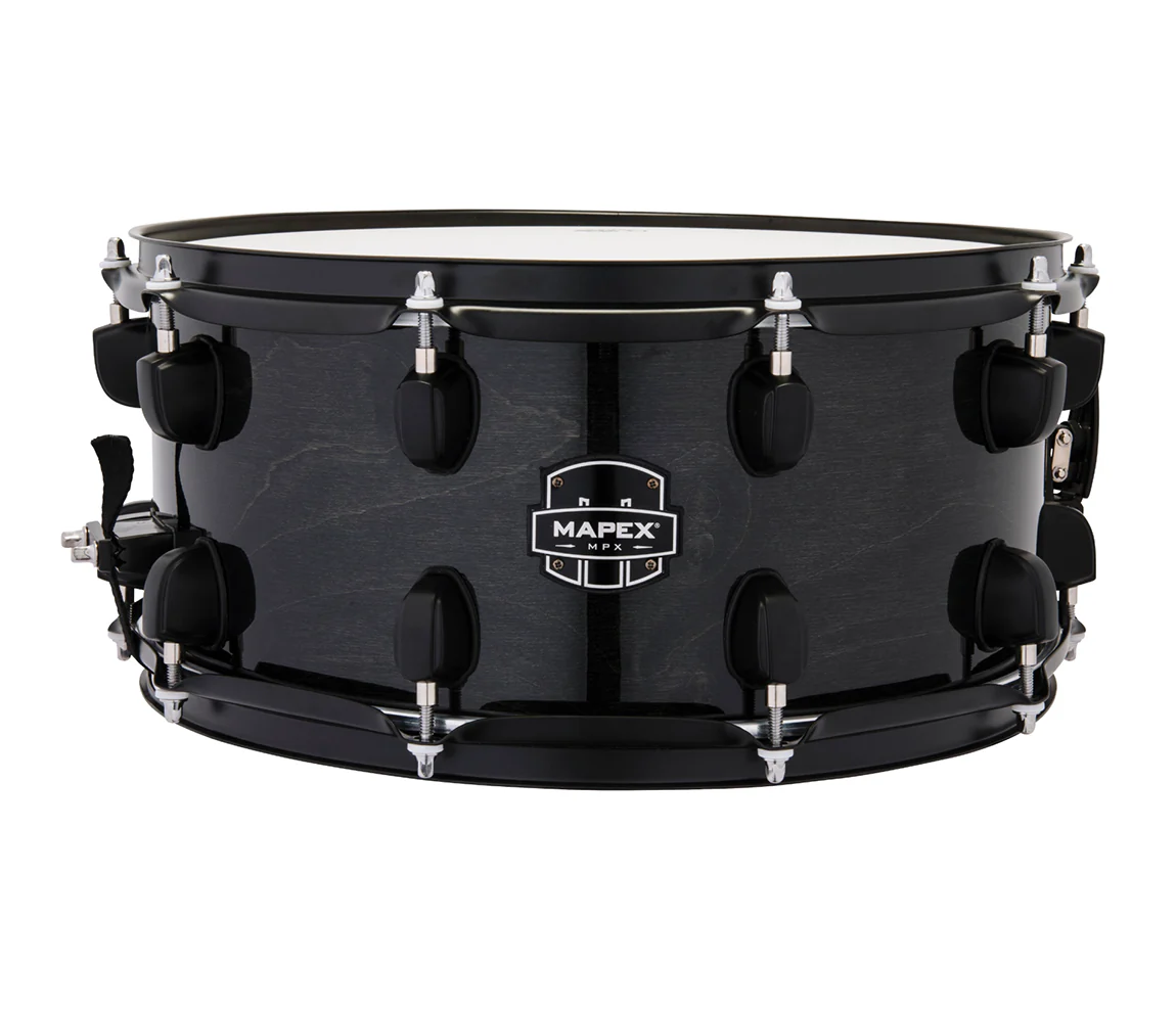 Mapex MPX 14" x 6.5" Maple/Poplar Hybrid Snare Drum in Midnight Black