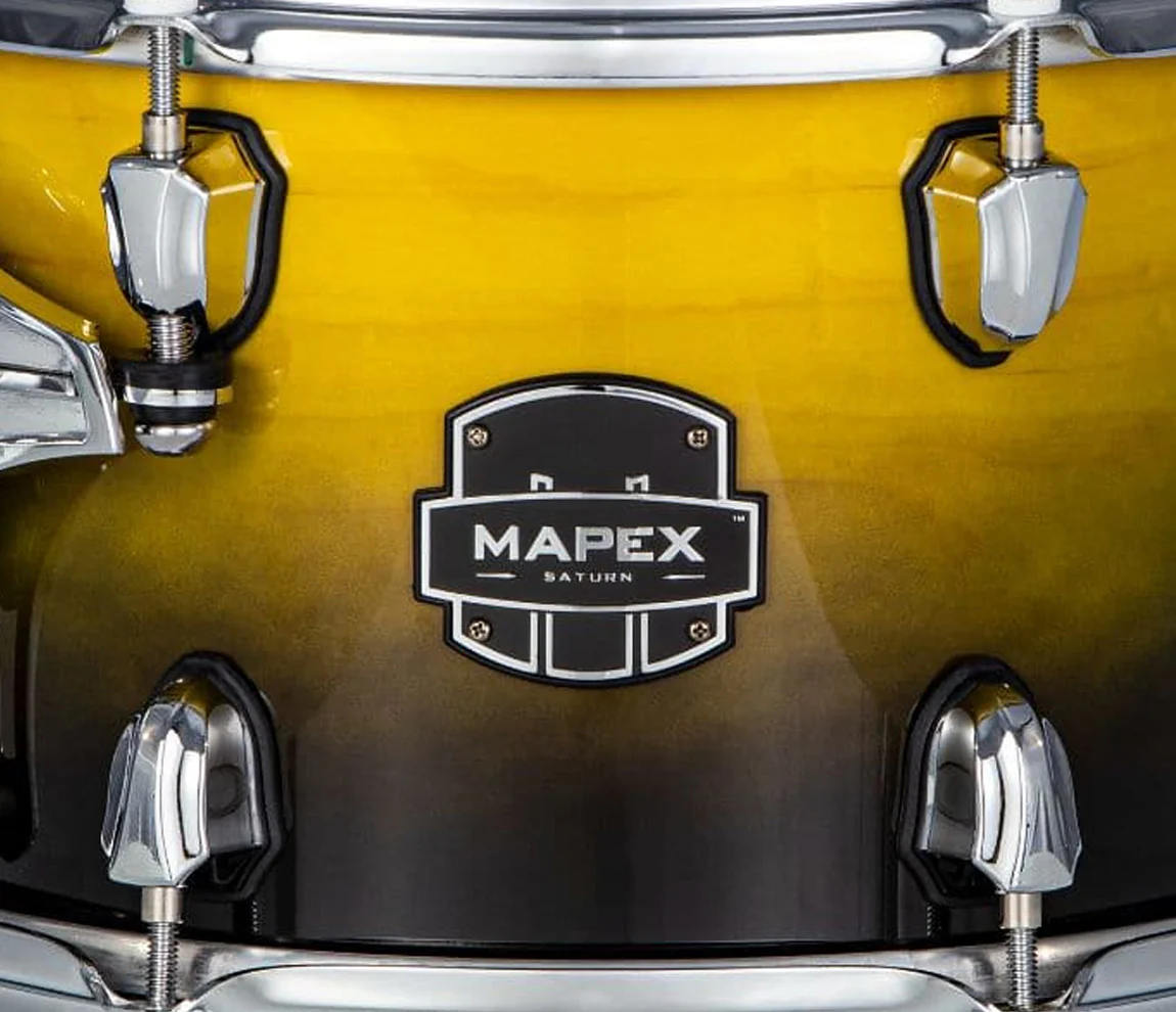 Mapex Saturn Classic 14" x 6.5" Snare Drum In Sulphur Fade