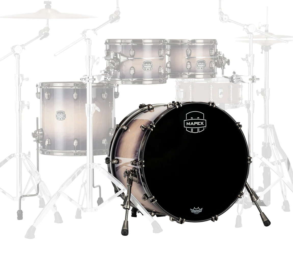 Mapex Saturn Evolution Birch Blend 20" x 16" Bass Drum (No Mount) In Exotic Violet Burst