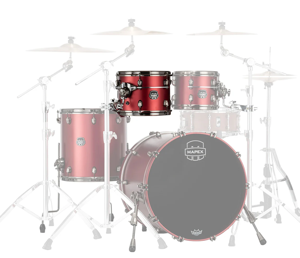 Mapex Saturn Evolution Maple Blend 10" x 8" Tom In Tuscan Red
