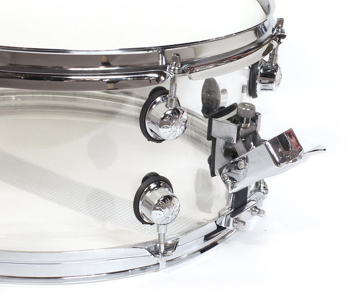 Natal Arcadia 14" x 5.5" Arcadia Acrylic Snare Drum in Transparent Clear Acrylic - Image 5