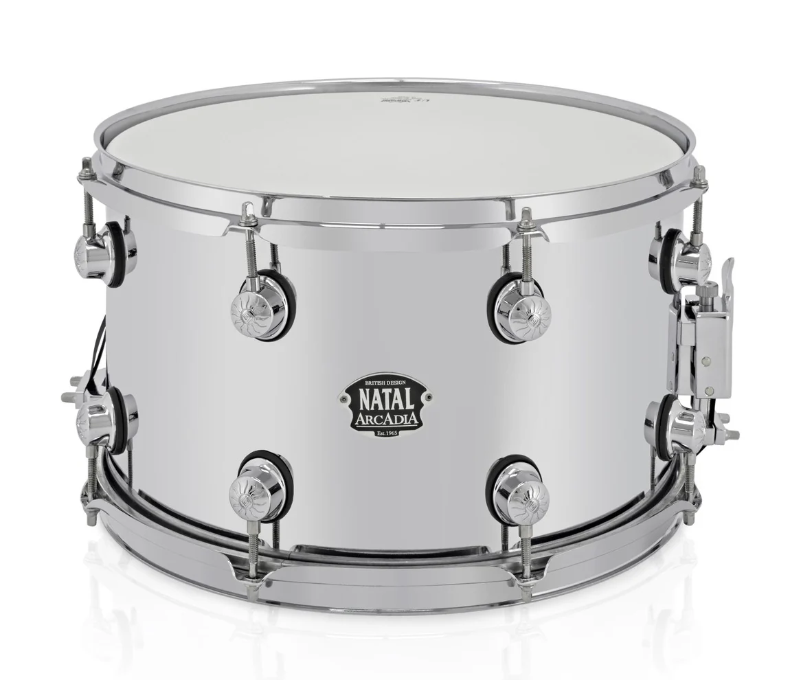 Natal Arcadia Metal SD-AR-ST48 Steel 14" x 8" Snare Drum