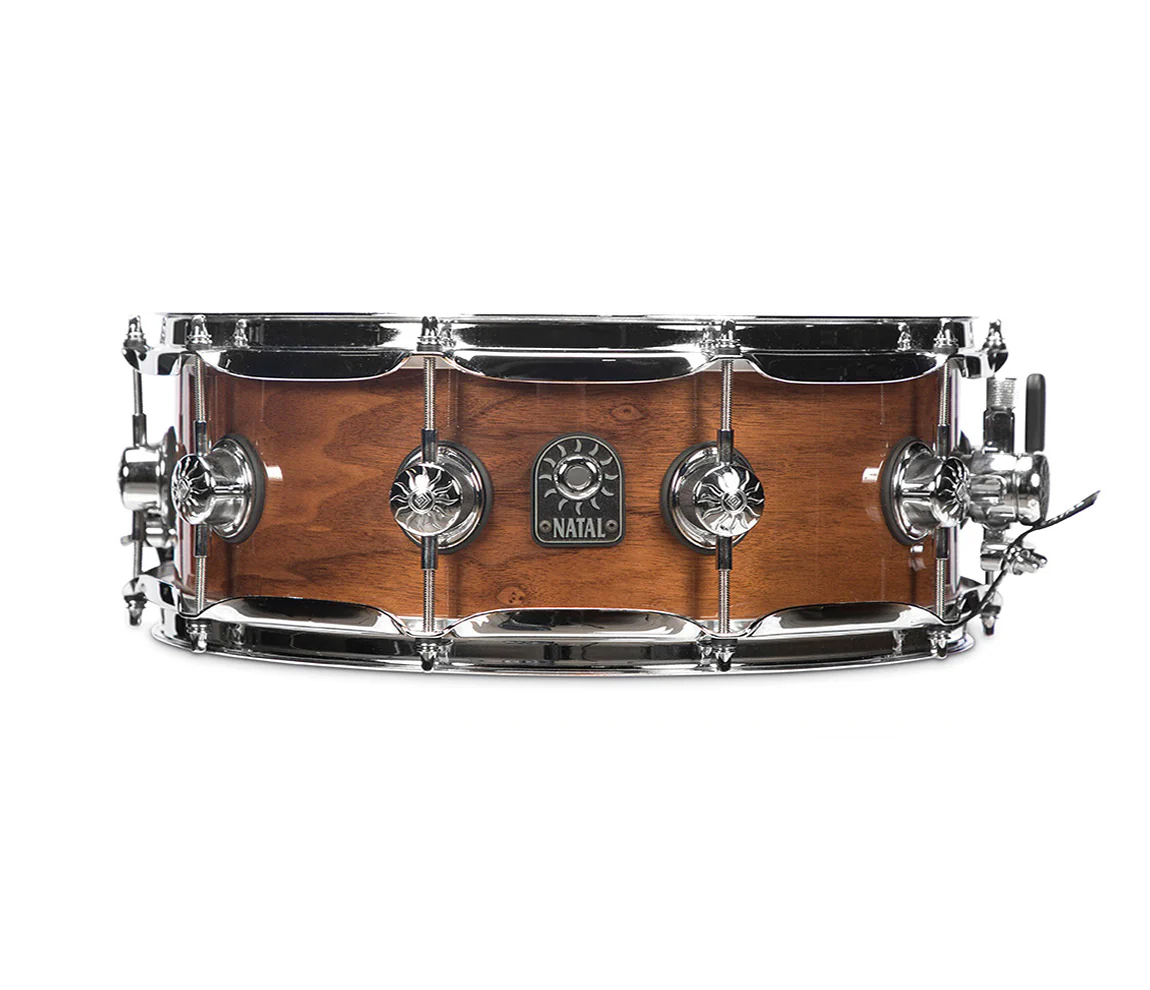 Natal Originals Walnut 14" x 5.5" Snare Drum in Natural Walnut