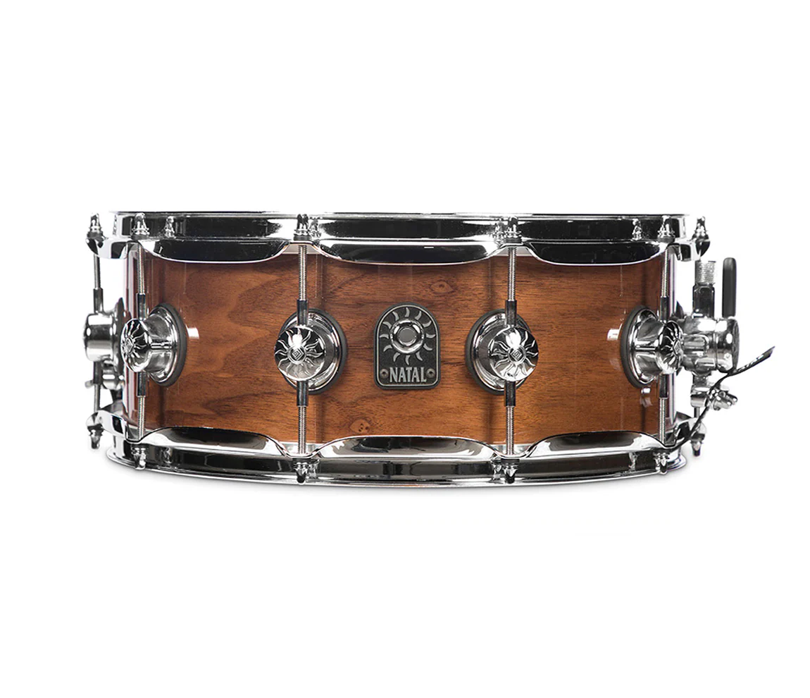Natal Originals Walnut 14" x 6.5" Snare Drum in Natural Walnut