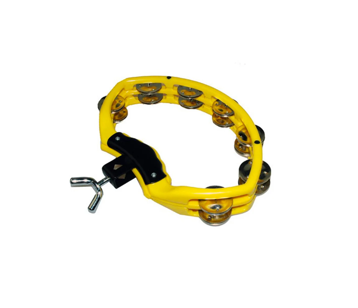 Natal Spirit Drumset Mount Yellow Tambourine
