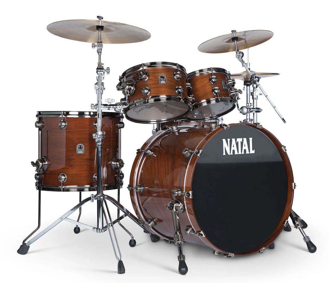Natal 'The Originals' US Fusion X Walnut Shell 4 Piece in Natural Walnut - Image 2