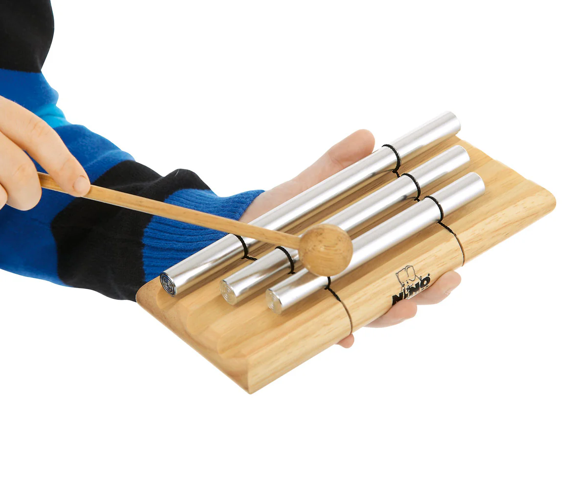 Nino 3-Rows Energy Chimes, Wood - Image 3