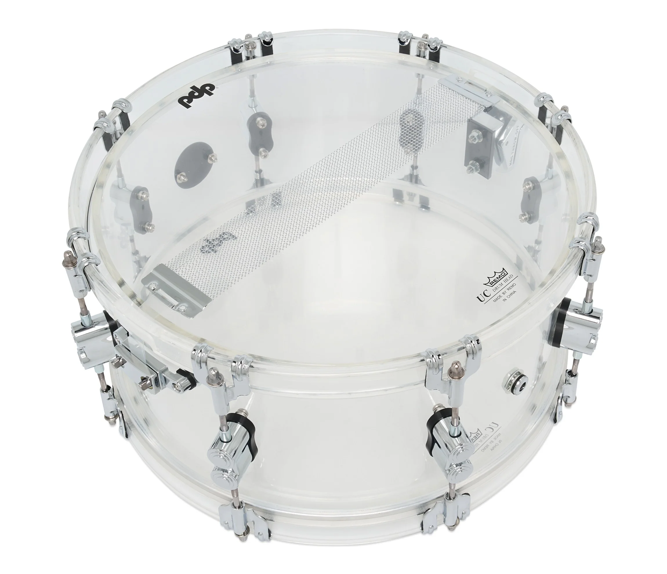 PDP Concept Series 14" x 6.5" Snare Drum in Clear Acrylic - Image 5