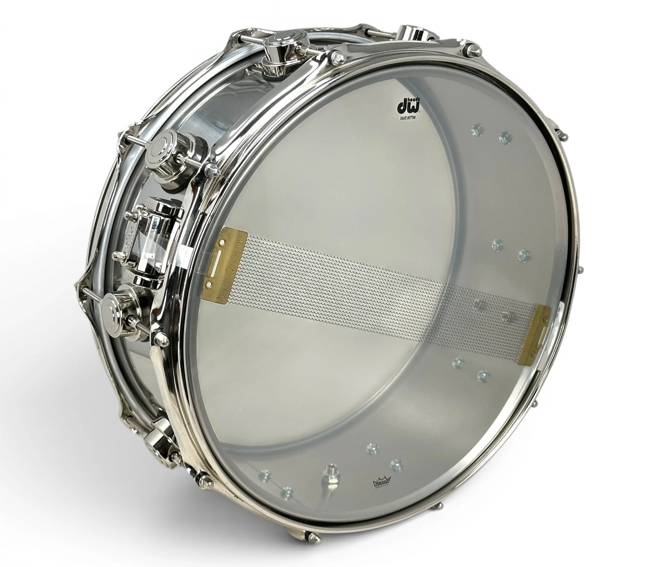 Pre Loved DW Collectors Series 14" x 5.5" Stainless Steel Snare Drum - Image 7