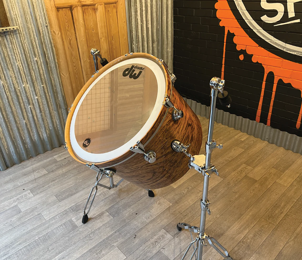 Pre-Loved DW Drum Workshop 22" x 16" Collectors Series Gong Drum in Exotic - Image 3