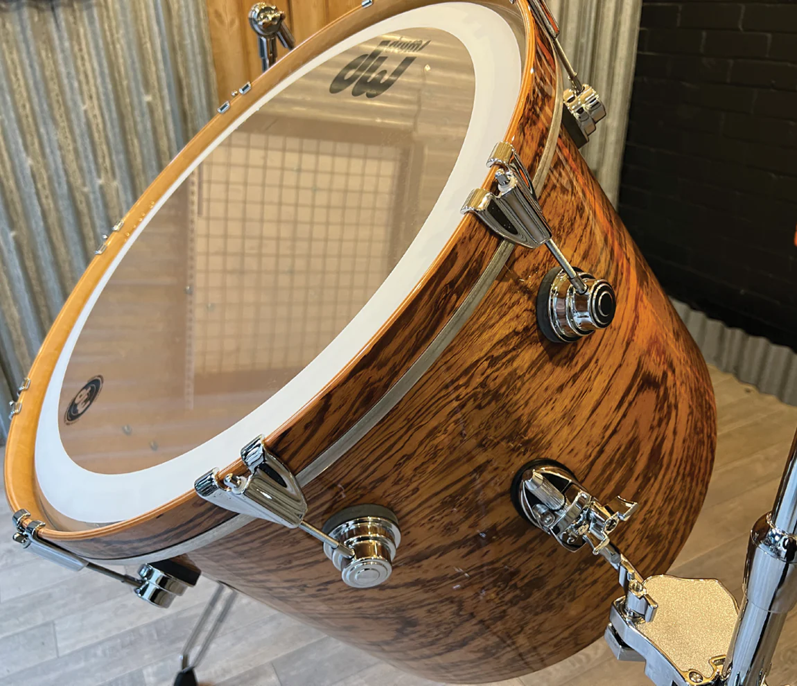 Pre-Loved DW Drum Workshop 22" x 16" Collectors Series Gong Drum in Exotic - Image 5