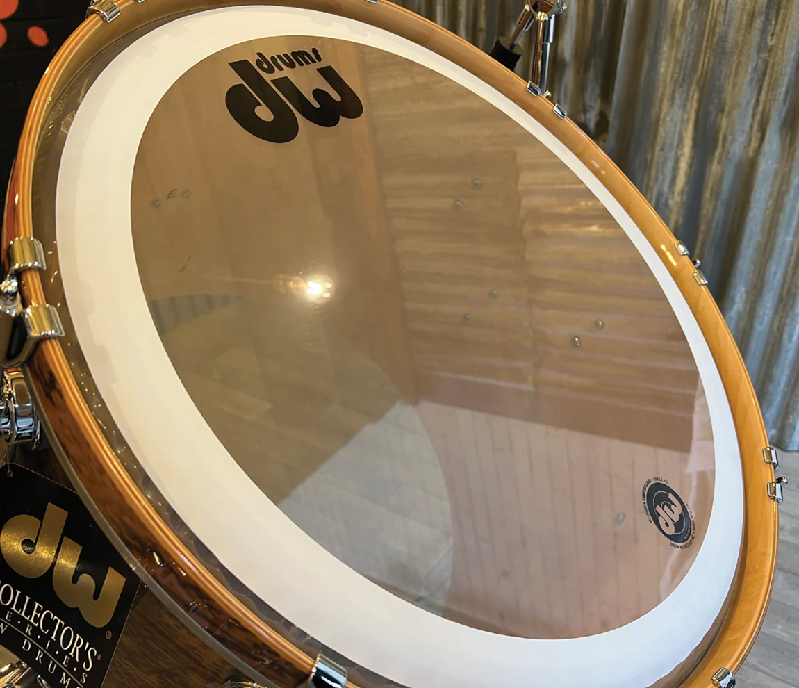 Pre-Loved DW Drum Workshop 22" x 16" Collectors Series Gong Drum in Exotic - Image 6