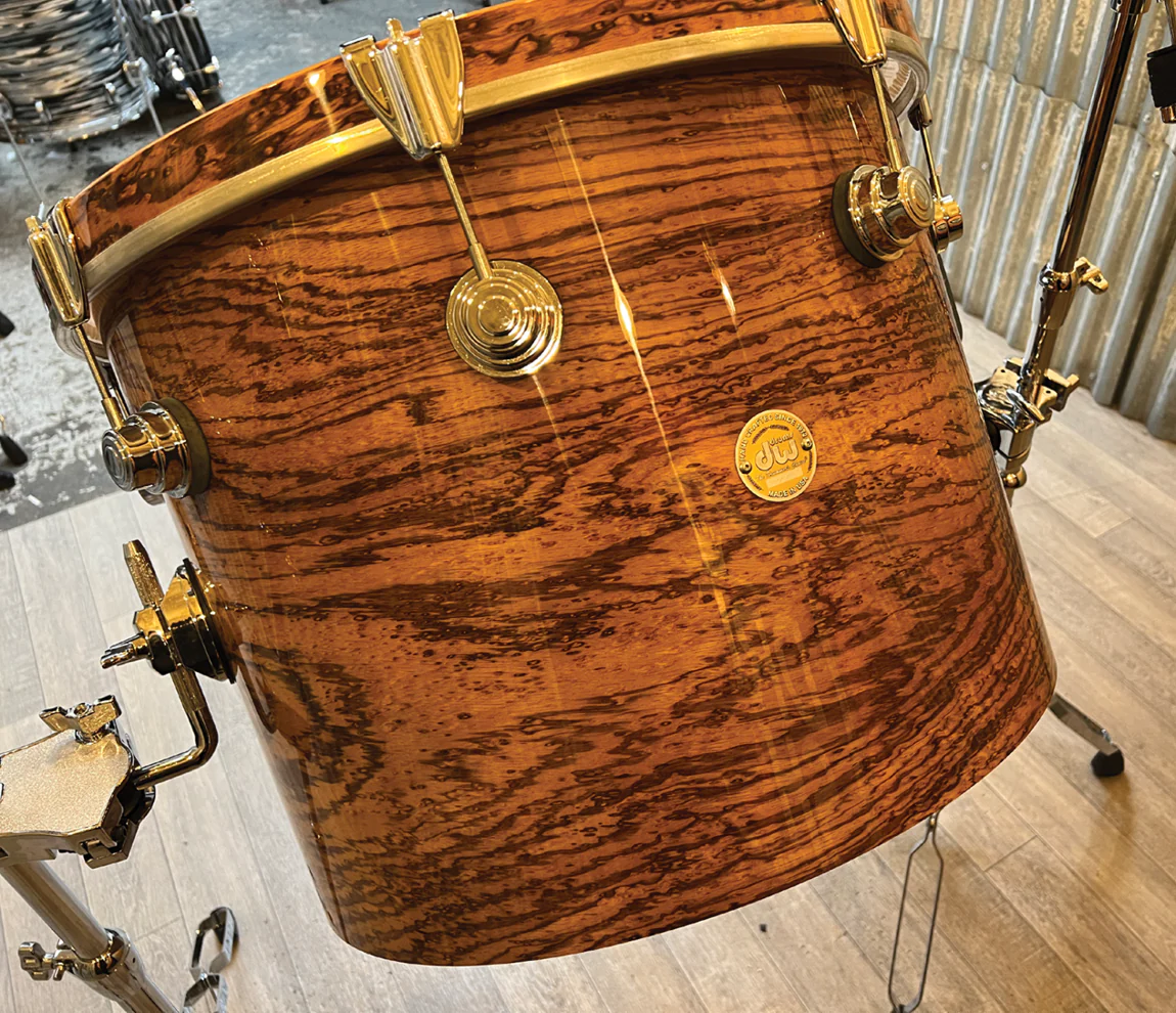 Pre-Loved DW Drum Workshop 22" x 16" Collectors Series Gong Drum in Exotic - Image 7