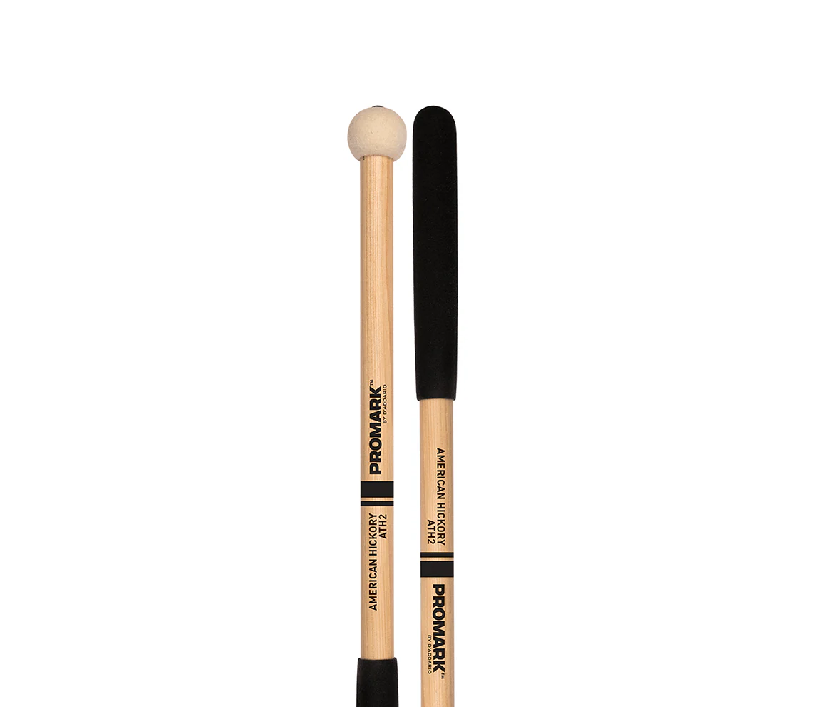 Promark Hickory Shaft Nylon Felt Head Tenor Mallets - Image 2