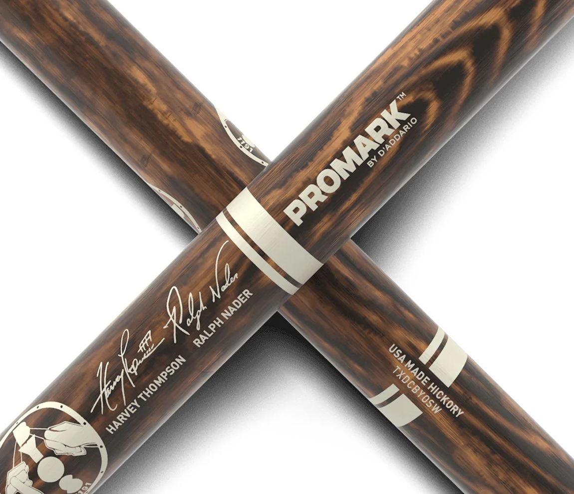 Promark "Bring Your Own Style" - BYOS FireGrain Hickory Oval Wood Tip Drumsticks - Image 4