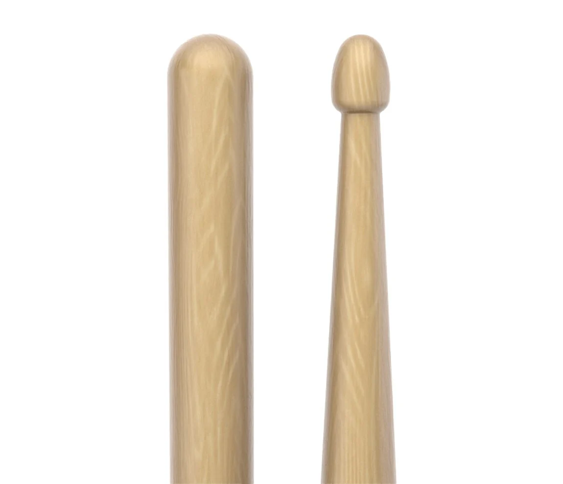 Promark Rebound 5A Hickory Acorn Wood Tip Drumsticks - Image 3