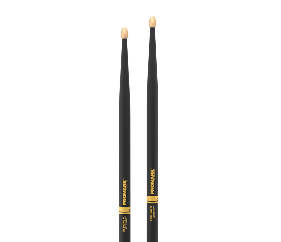Promark Rebound 7A ActiveGrip Acorn Wood Tip Drumsticks - Image 2