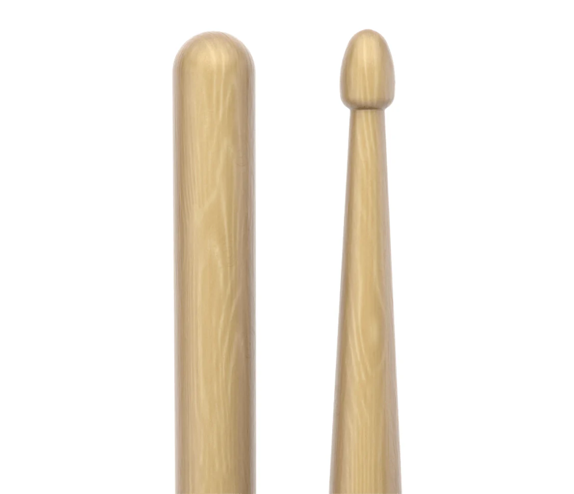 Promark Rebound 7A Hickory Acorn Wood Tip Drumsticks - Image 3