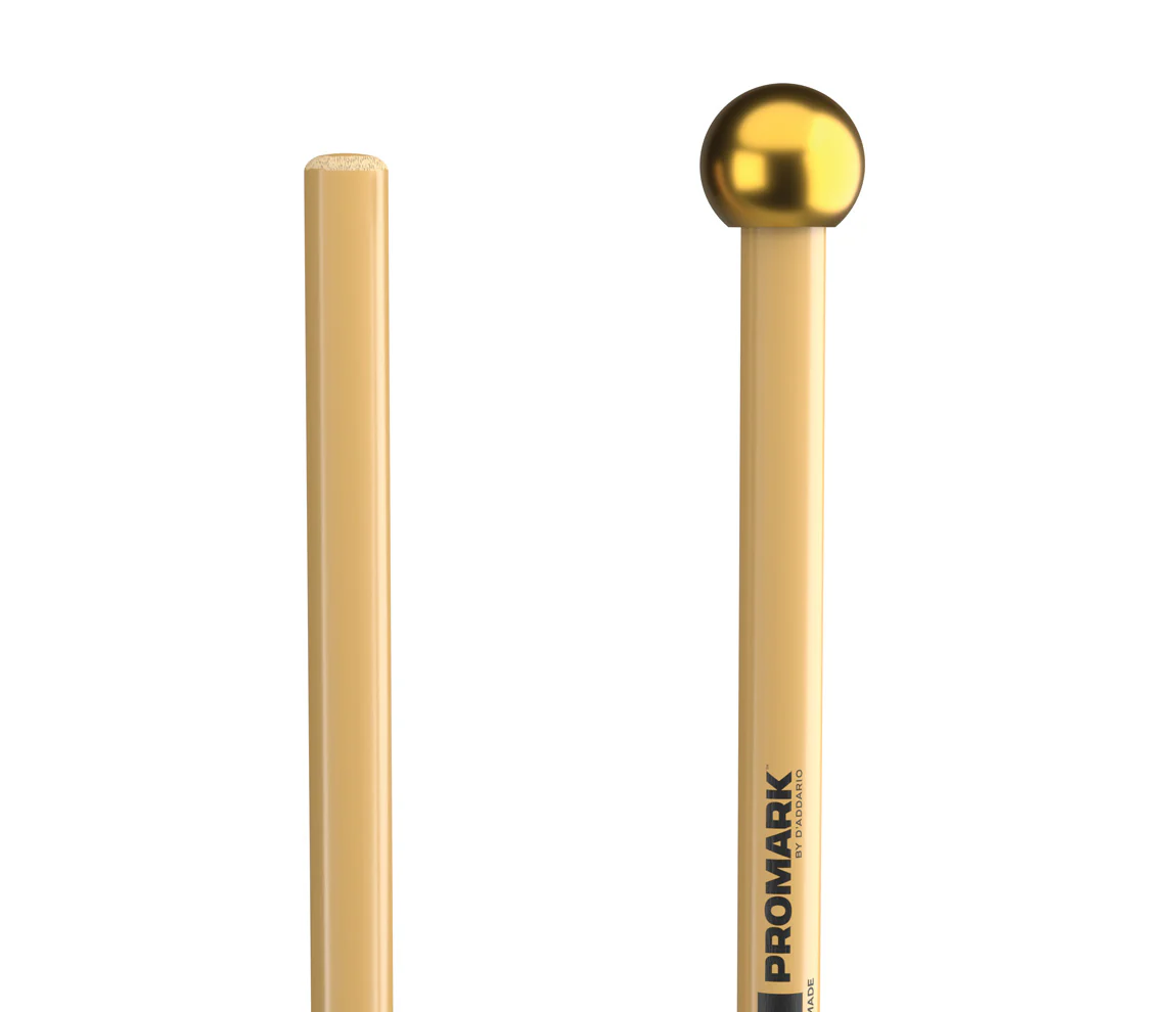 ProMark SPYR SU14R Very-Hard, 1/2" Brass Bell Mallet - Image 3