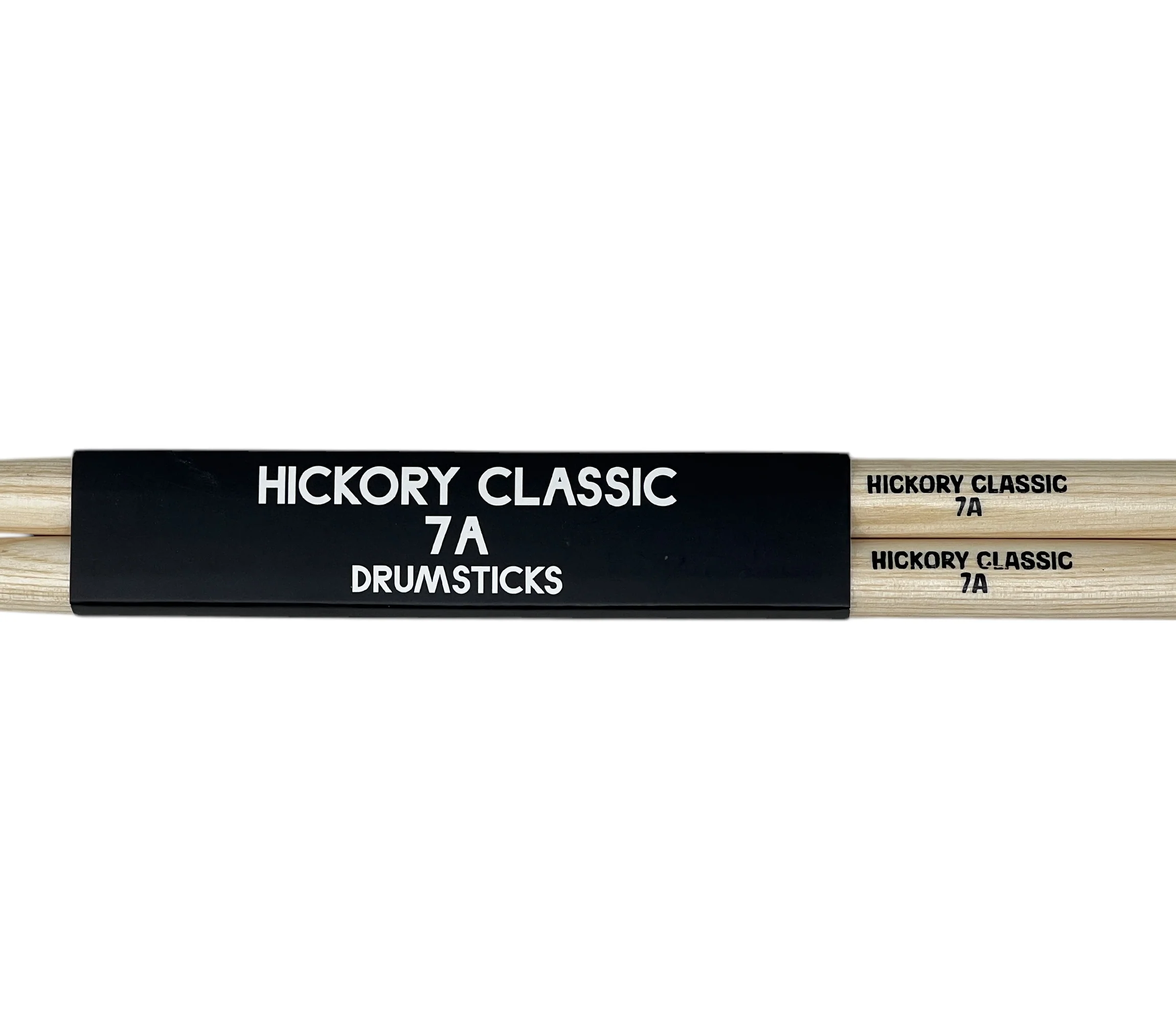 RAW Hickory Classic 7A Nylon Tip Drumsticks - 6 PACK - Image 4