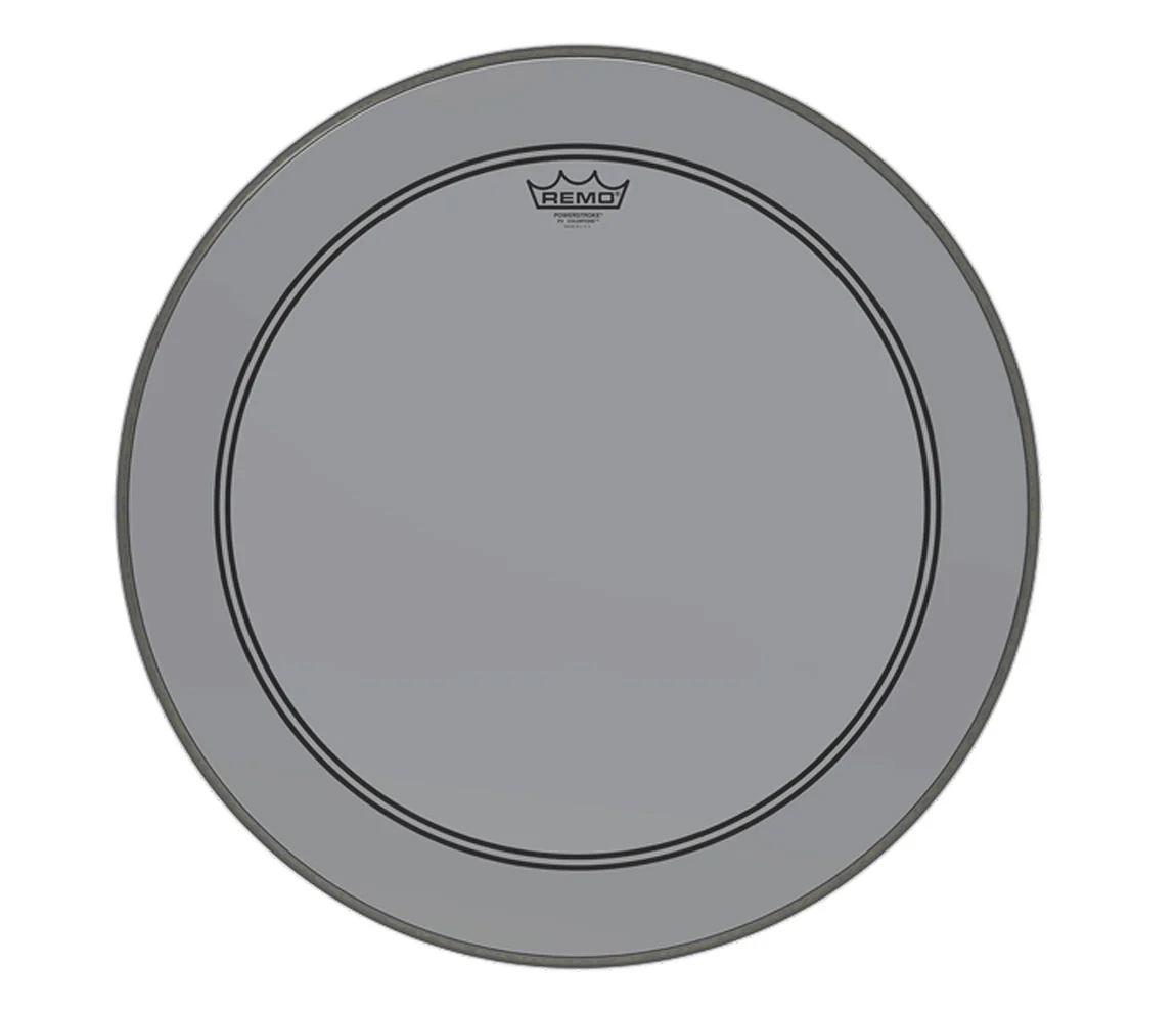 Remo 20" Powerstroke 3 Smoke Colortone Batter Drum Head