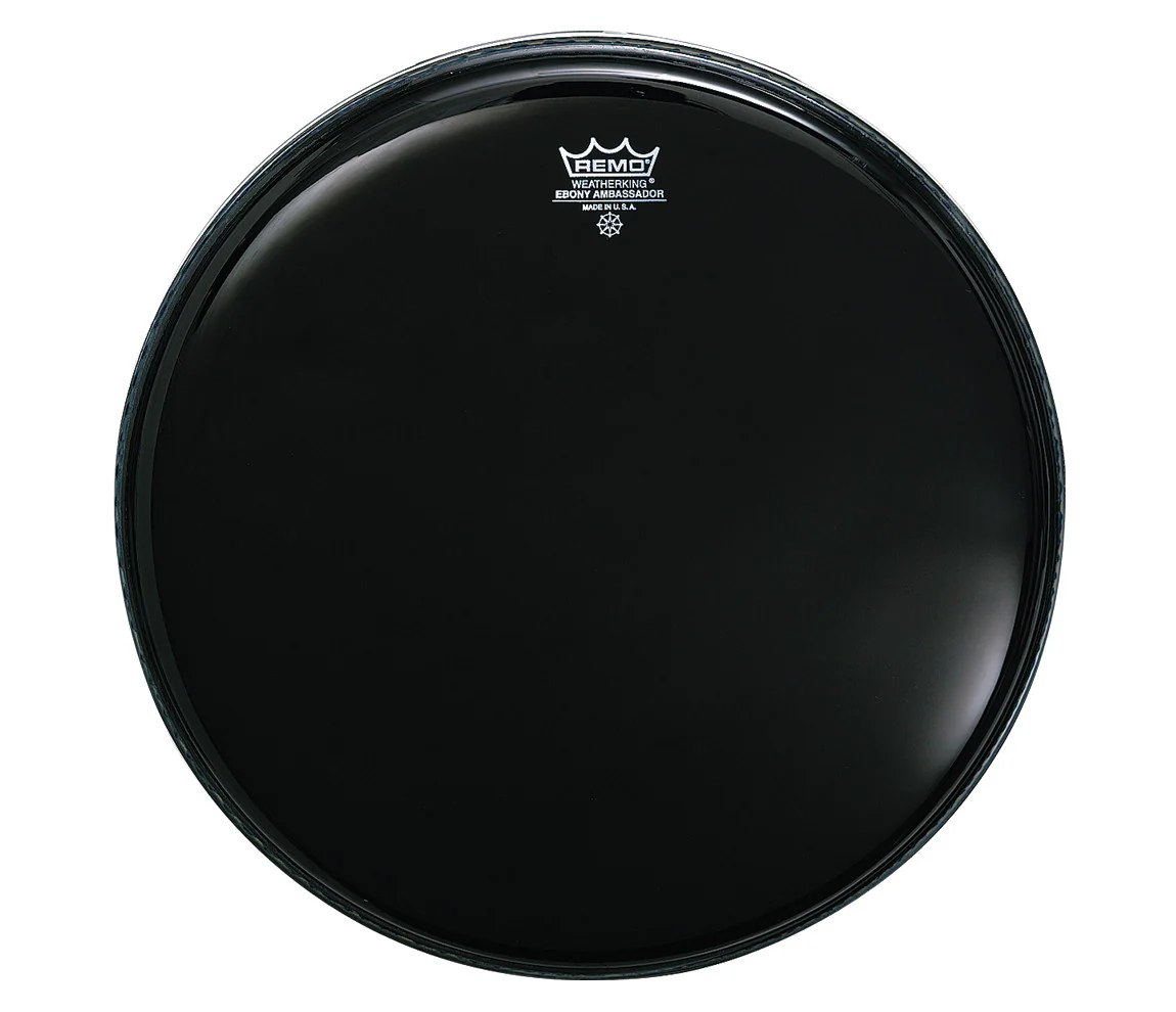 Remo Ambassador 18" Ebony Bass Drum Head