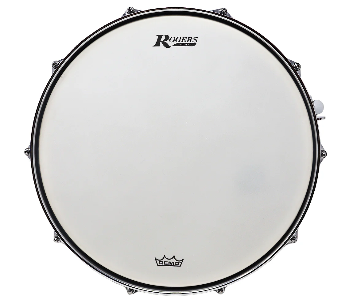 Rogers Dyna-Sonic Beavertail Lugs Red Sparkle 14" x 6.5" Snare Drum - Image 5